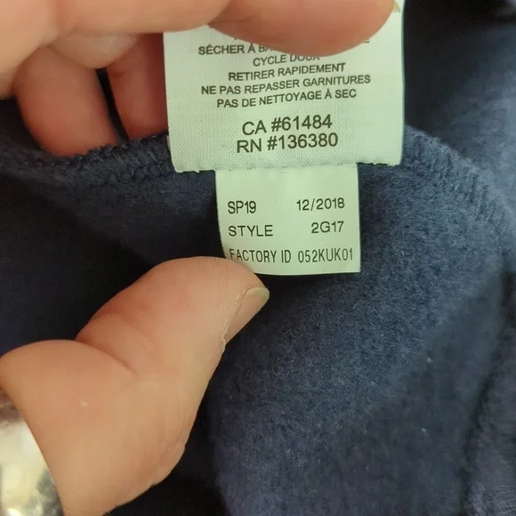 Fanatics Seattle Kraken Branded Primary Logo Pullover Hoodie Men's Navy Size 2XL - Picture 10 of 12